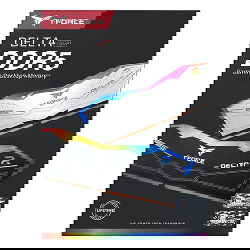 The TeamGroup T-Force DDR5-5600 CL36 Delta RGB is a high-performance memory module designed for desktop systems, released in October 2022. This DDR5 m